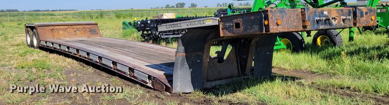 image for item DM7982 2008 Landoll Hauloll 825B  lowboy equipment trailer