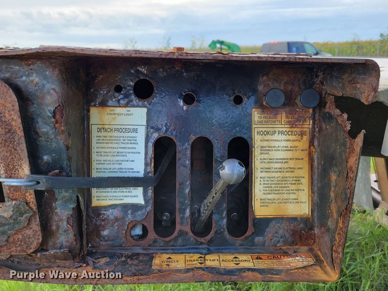 image for item DM7982 2008 Landoll Hauloll 825B  lowboy equipment trailer