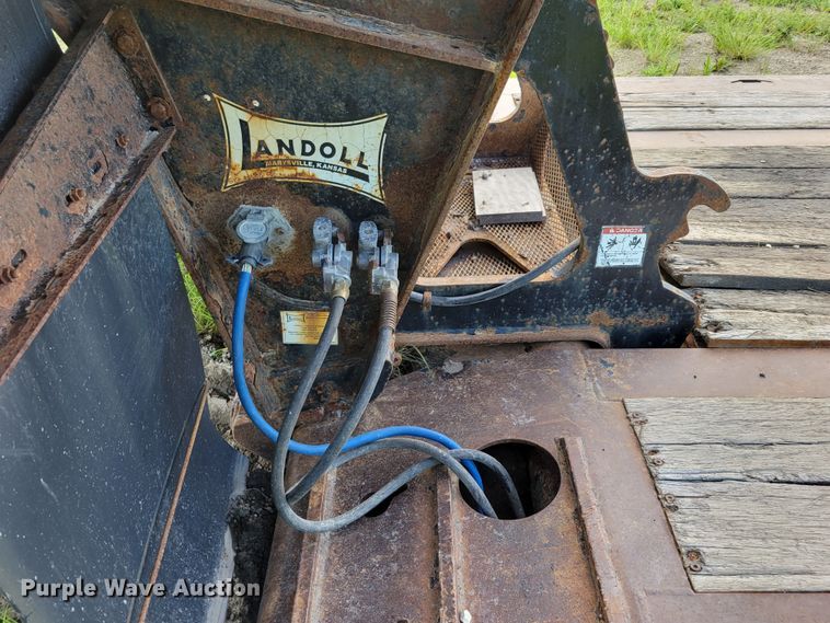 image for item DM7982 2008 Landoll Hauloll 825B  lowboy equipment trailer