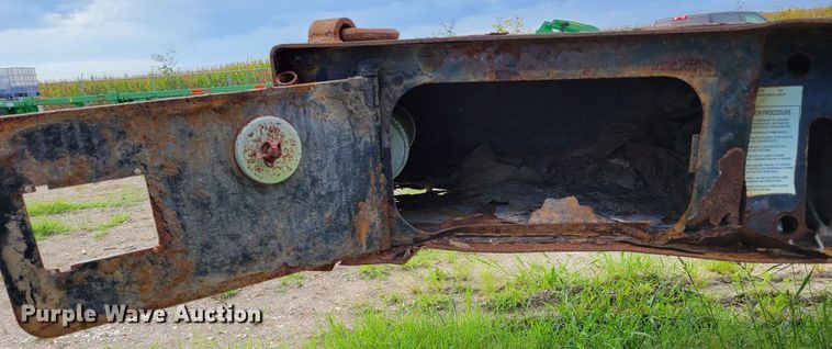 image for item DM7982 2008 Landoll Hauloll 825B  lowboy equipment trailer