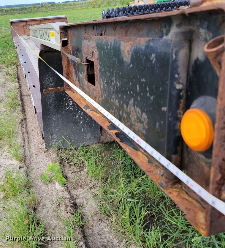 image for item DM7982 2008 Landoll Hauloll 825B  lowboy equipment trailer