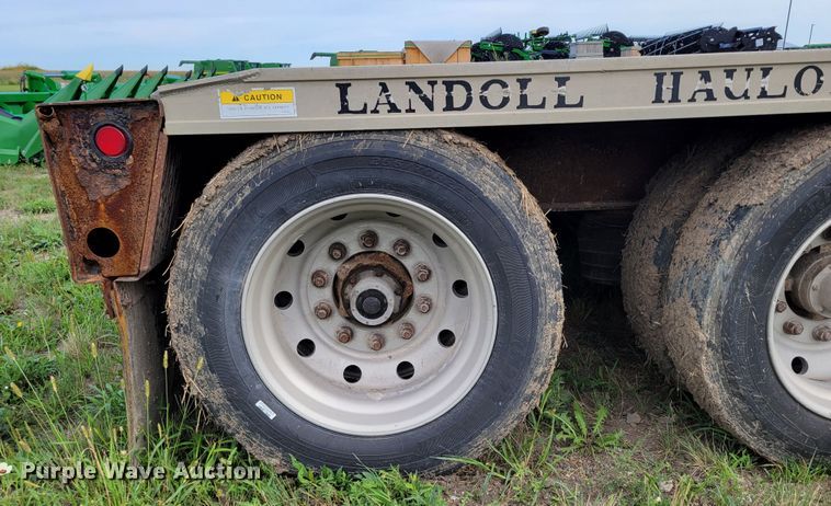 image for item DM7982 2008 Landoll Hauloll 825B  lowboy equipment trailer