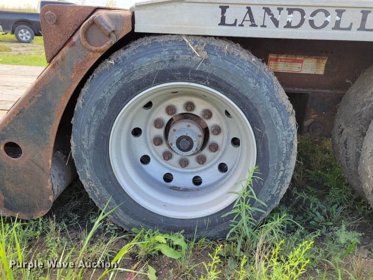 image for item DM7982 2008 Landoll Hauloll 825B  lowboy equipment trailer