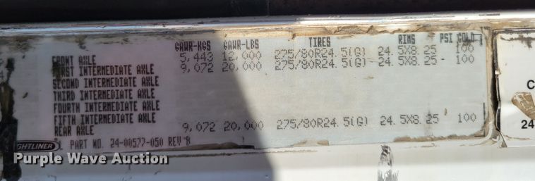 image for item DM7983 1997 Freightliner FLC120  semi truck