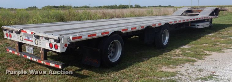 image for item DP0317 2013 Fontaine HCICD22RSA  drop deck equipment trailer