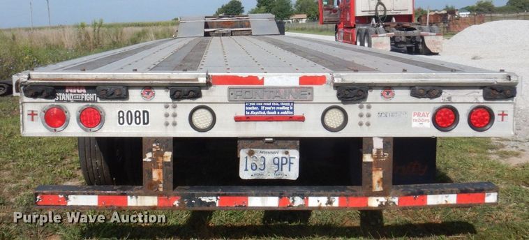 image for item DP0317 2013 Fontaine HCICD22RSA  drop deck equipment trailer