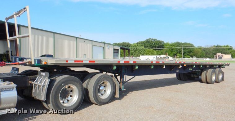 image for item DP4300 1996 Wabash CL-96  flatbed trailer