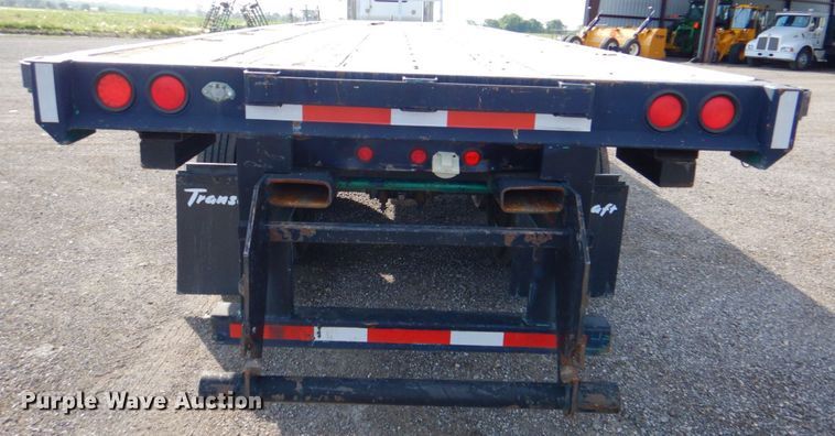 image for item DP4300 1996 Wabash CL-96  flatbed trailer