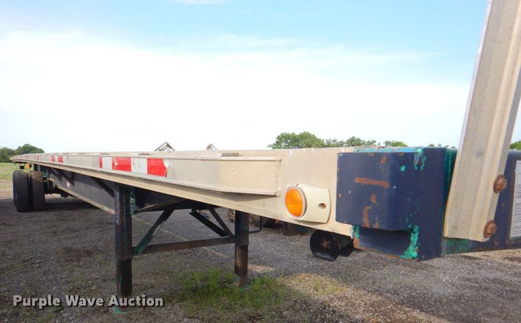 image for item DP4300 1996 Wabash CL-96  flatbed trailer