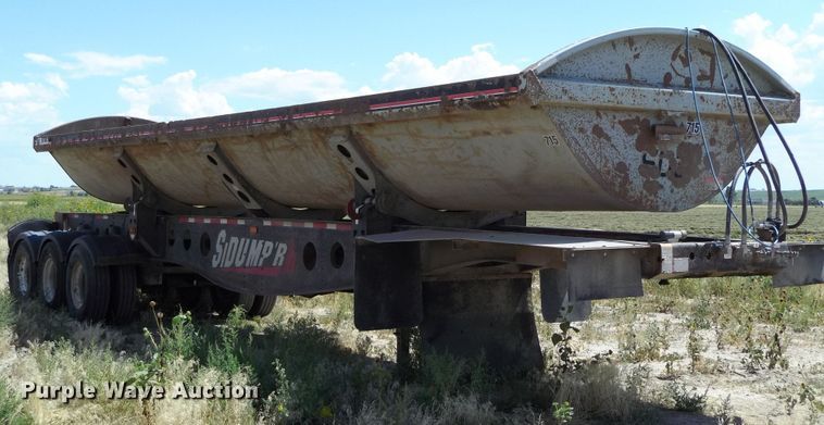 image for item DR1322 2007 SiDump'r SDR325  side dump trailer