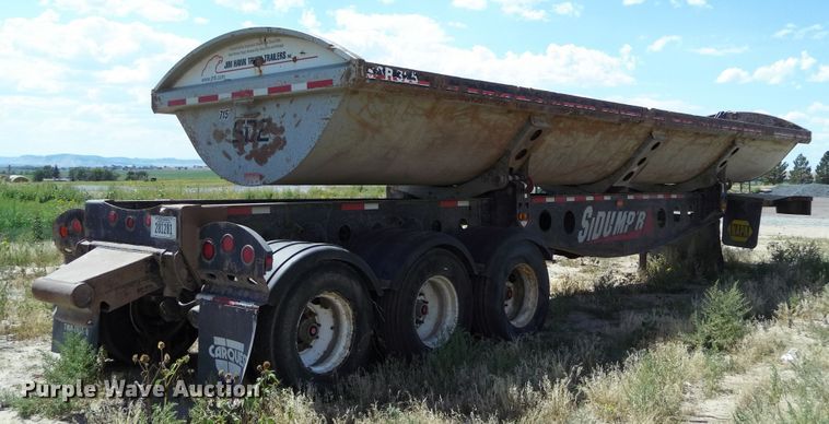 image for item DR1322 2007 SiDump'r SDR325  side dump trailer