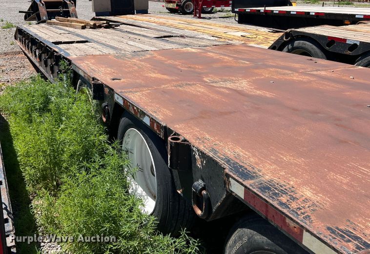 image for item DR1563 2007 Dragon  lowboy equipment trailer