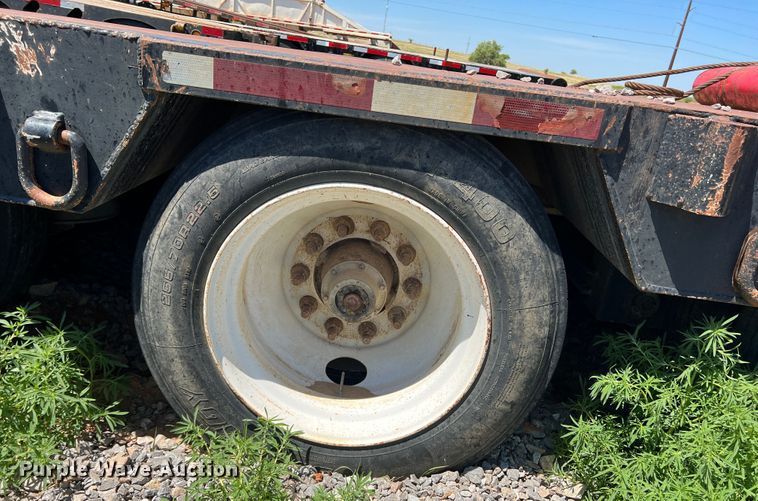 image for item DR1563 2007 Dragon  lowboy equipment trailer