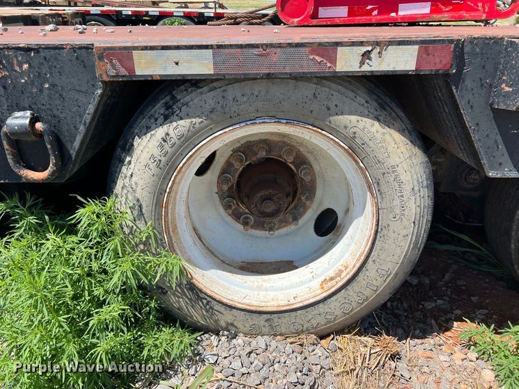 image for item DR1563 2007 Dragon  lowboy equipment trailer