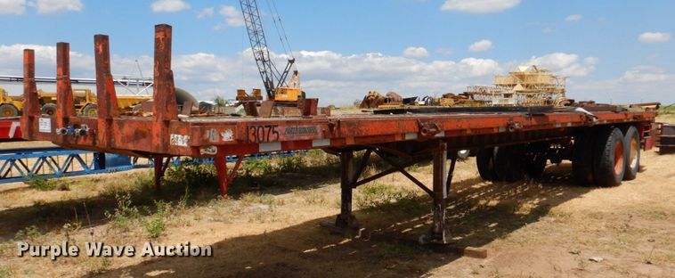image for item DR1972 1962 Tel  flatbed trailer