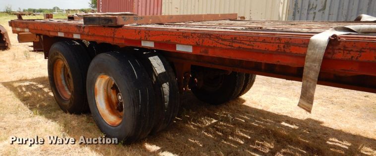 image for item DR1972 1962 Tel  flatbed trailer