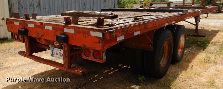 image for item DR1972 1962 Tel  flatbed trailer