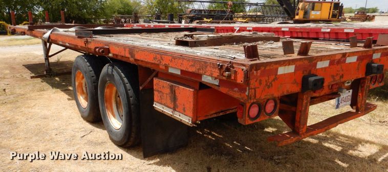 image for item DR1972 1962 Tel  flatbed trailer