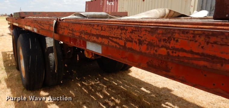 image for item DR1972 1962 Tel  flatbed trailer