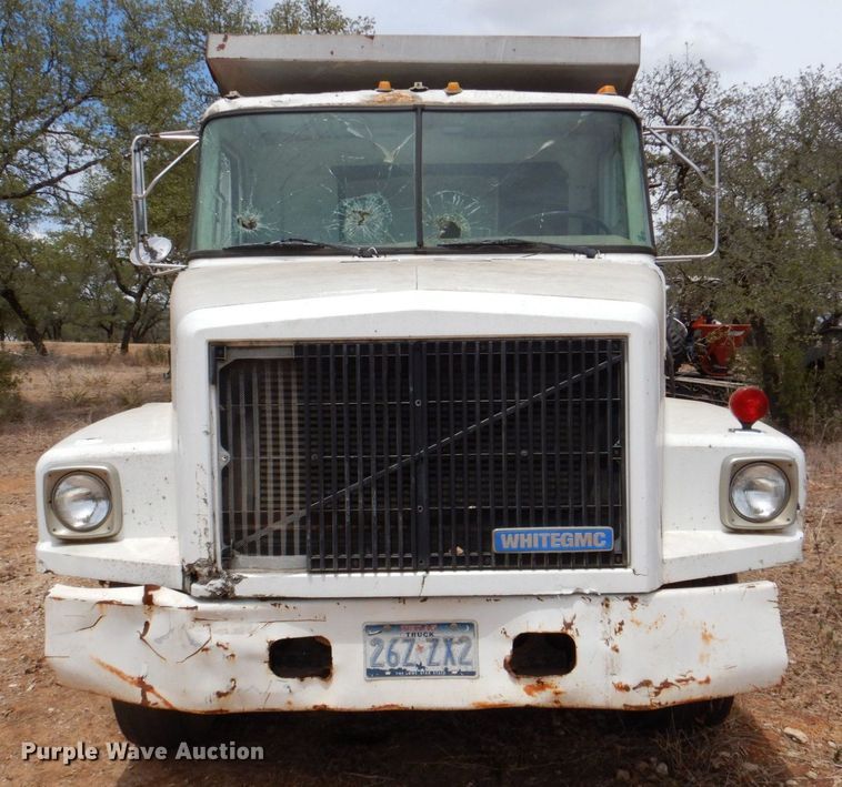 image for item DR1981 1994 White GMC  dump truck