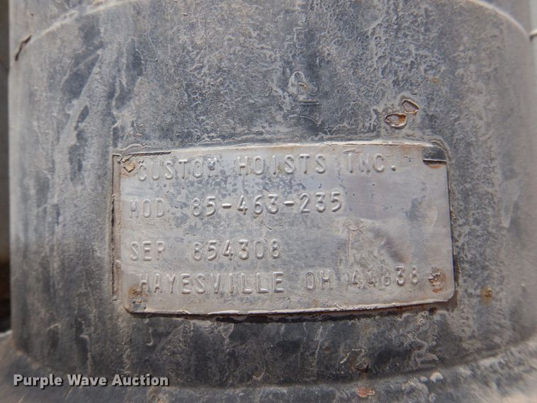 image for item DR1987 2006 Construction Trailer Specialist HRD-32  dump trailer