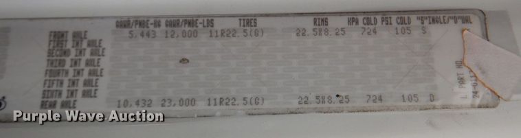 image for item DR2020 2007 Freightliner M2  semi truck