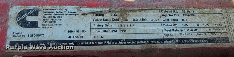 image for item JC9634 2010 Peterbilt 386  semi truck