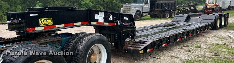 image for item JM9139 2006 Witzco Challenger RG-50  lowboy equipment trailer