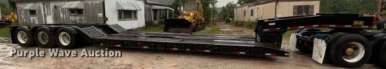 image for item JM9139 2006 Witzco Challenger RG-50  lowboy equipment trailer