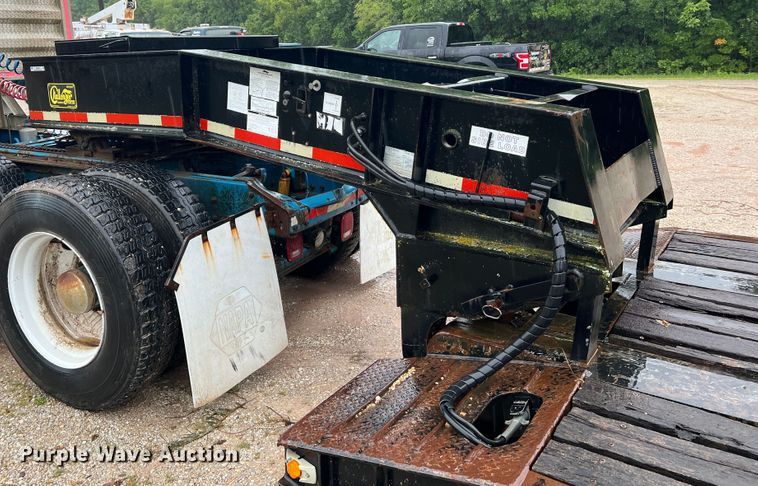 image for item JM9139 2006 Witzco Challenger RG-50  lowboy equipment trailer