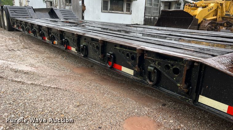 image for item JM9139 2006 Witzco Challenger RG-50  lowboy equipment trailer