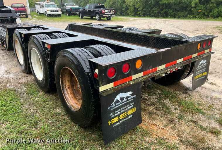 image for item JM9139 2006 Witzco Challenger RG-50  lowboy equipment trailer