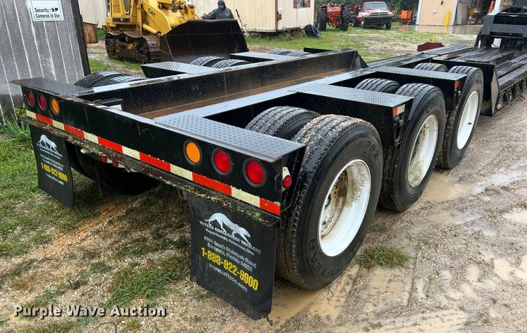 image for item JM9139 2006 Witzco Challenger RG-50  lowboy equipment trailer