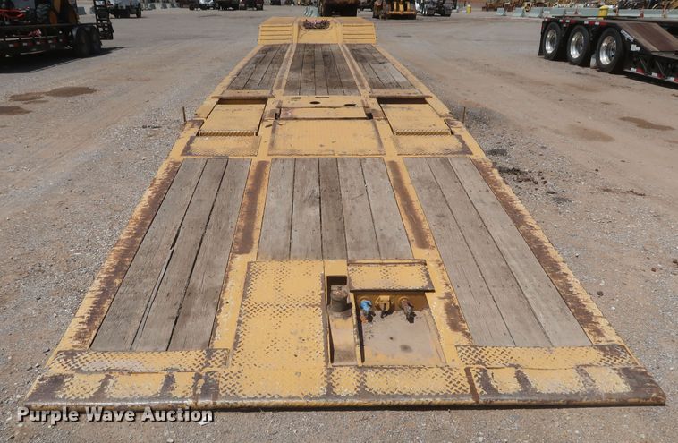 image for item JR9403 1997 Holden HPF50  lowboy equipment trailer