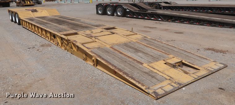 image for item JR9403 1997 Holden HPF50  lowboy equipment trailer