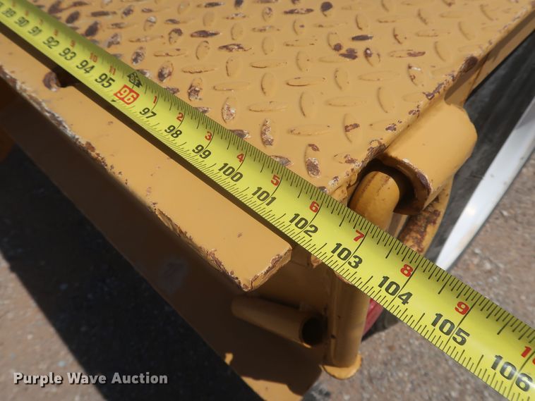 image for item JR9403 1997 Holden HPF50  lowboy equipment trailer