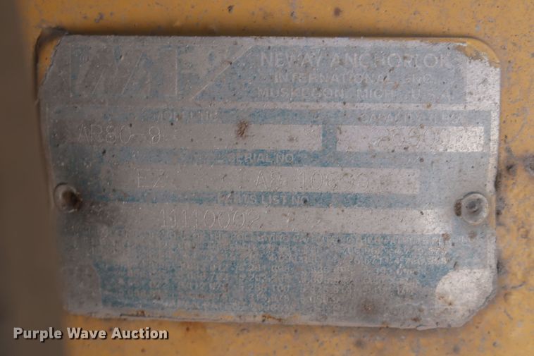 image for item JR9403 1997 Holden HPF50  lowboy equipment trailer