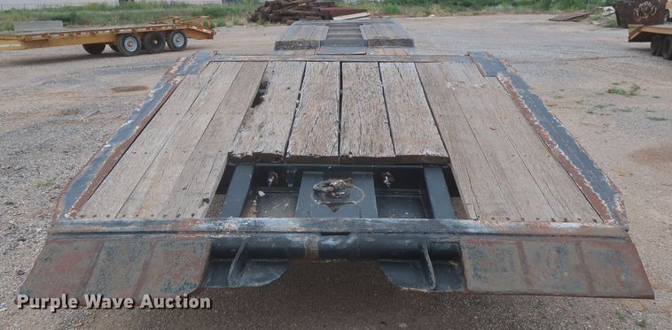 image for item JX9220 1975 Hyster FH35TD3-T  lowboy equipment trailer