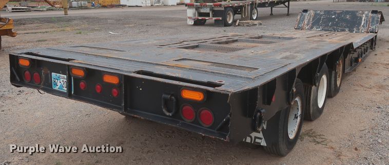 image for item JX9220 1975 Hyster FH35TD3-T  lowboy equipment trailer
