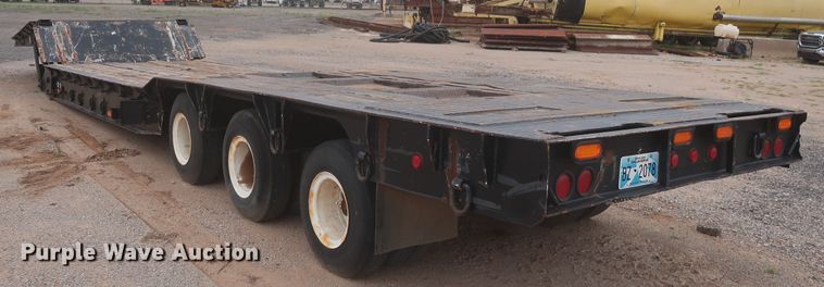 image for item JX9220 1975 Hyster FH35TD3-T  lowboy equipment trailer