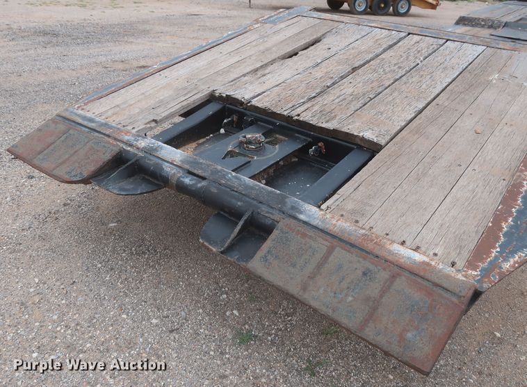 image for item JX9220 1975 Hyster FH35TD3-T  lowboy equipment trailer