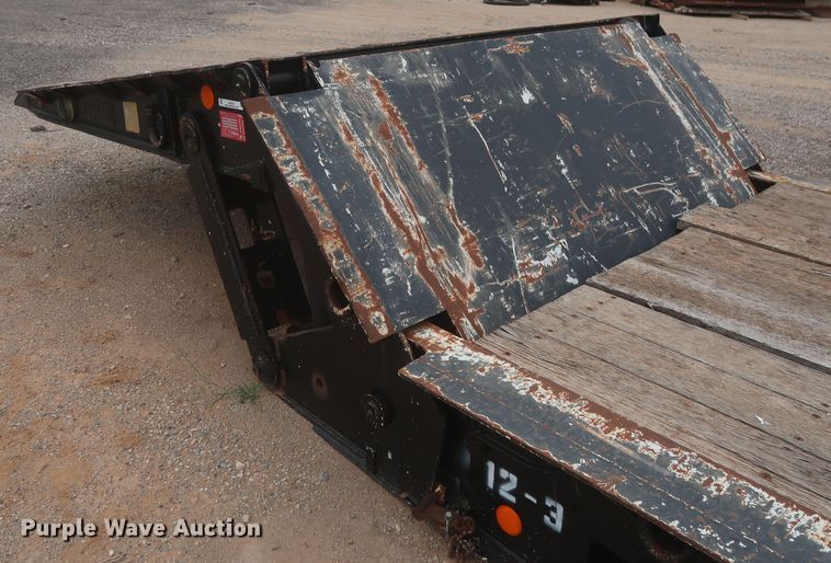 image for item JX9220 1975 Hyster FH35TD3-T  lowboy equipment trailer