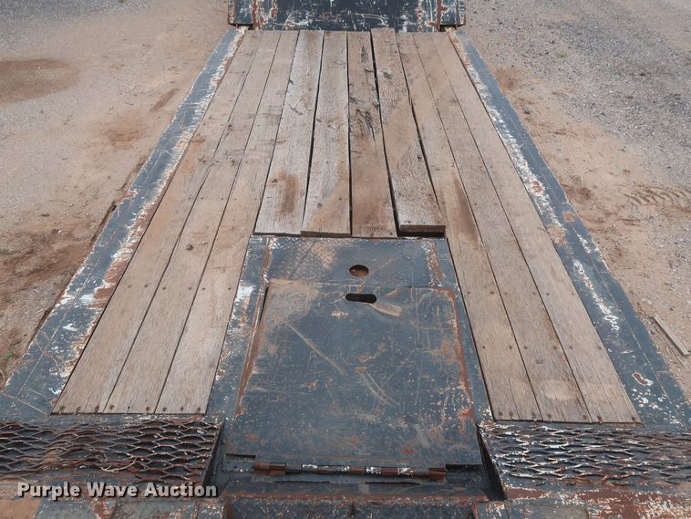 image for item JX9220 1975 Hyster FH35TD3-T  lowboy equipment trailer