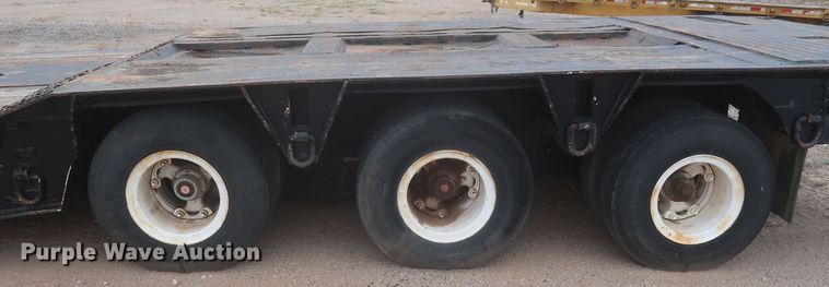 image for item JX9220 1975 Hyster FH35TD3-T  lowboy equipment trailer