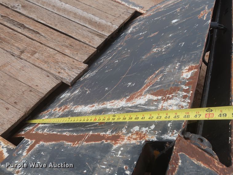 image for item JX9220 1975 Hyster FH35TD3-T  lowboy equipment trailer