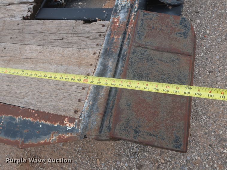 image for item JX9220 1975 Hyster FH35TD3-T  lowboy equipment trailer