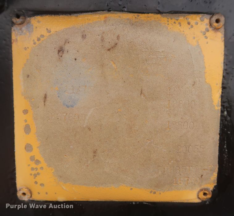 image for item JX9220 1975 Hyster FH35TD3-T  lowboy equipment trailer