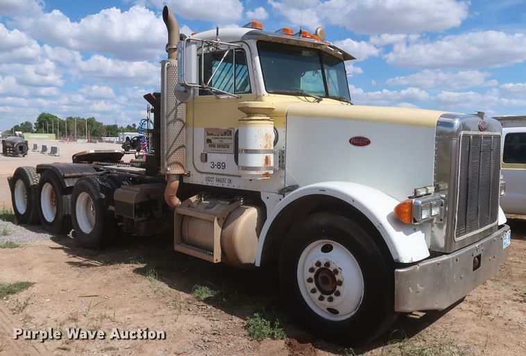 image for item JX9249 1992 Peterbilt 378  semi truck