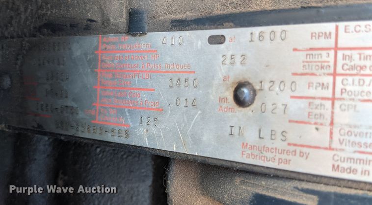 image for item JX9249 1992 Peterbilt 378  semi truck