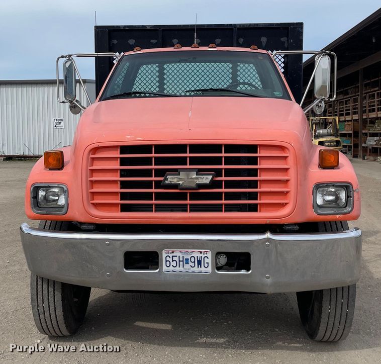 image for item KF9524 1999 Chevrolet C6500  dump flatbed truck